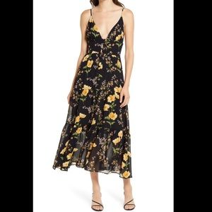 Reformation jaden midi dress floral marseille 4